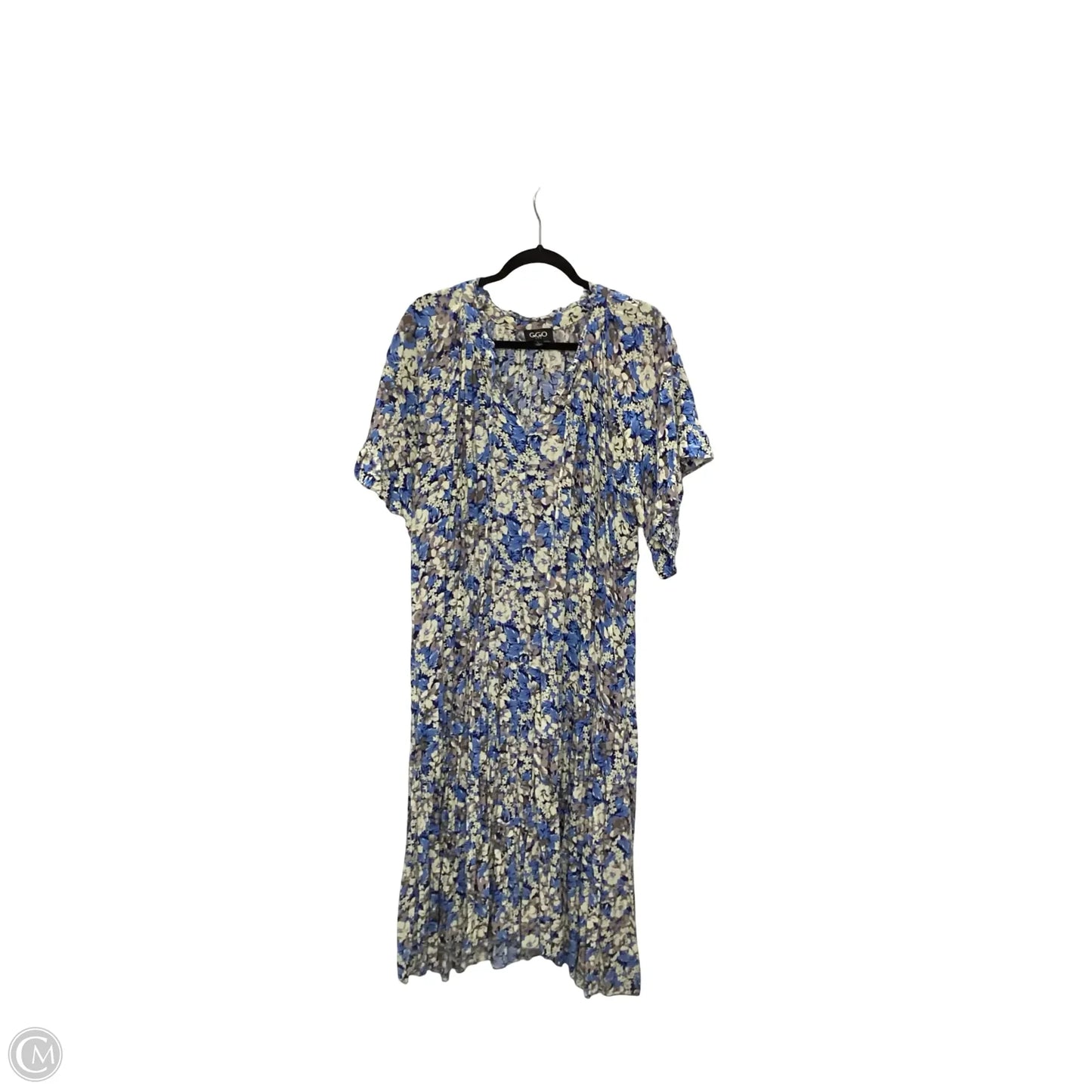 Dress Casual Maxi By Gigio In Blue, Size: L