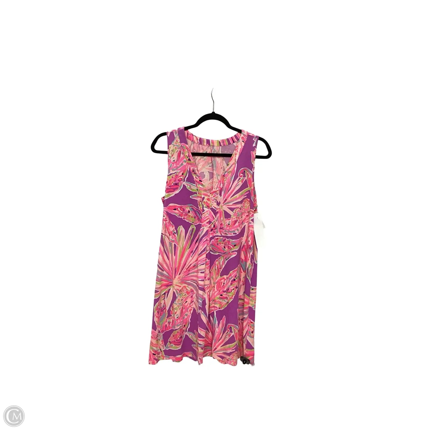 Dress Designer By Lilly Pulitzer In Purple, Size: L