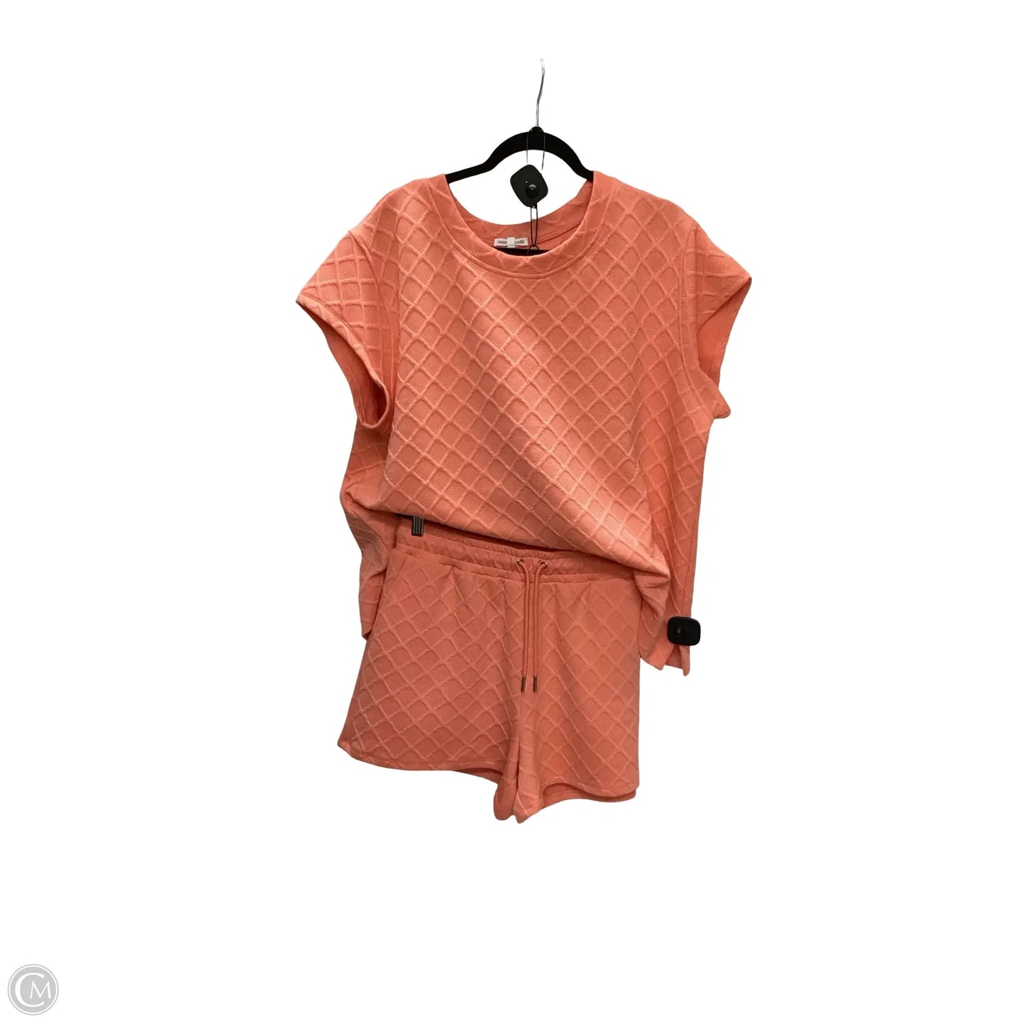 Shorts Set By Mary Square In Orange, Size: L