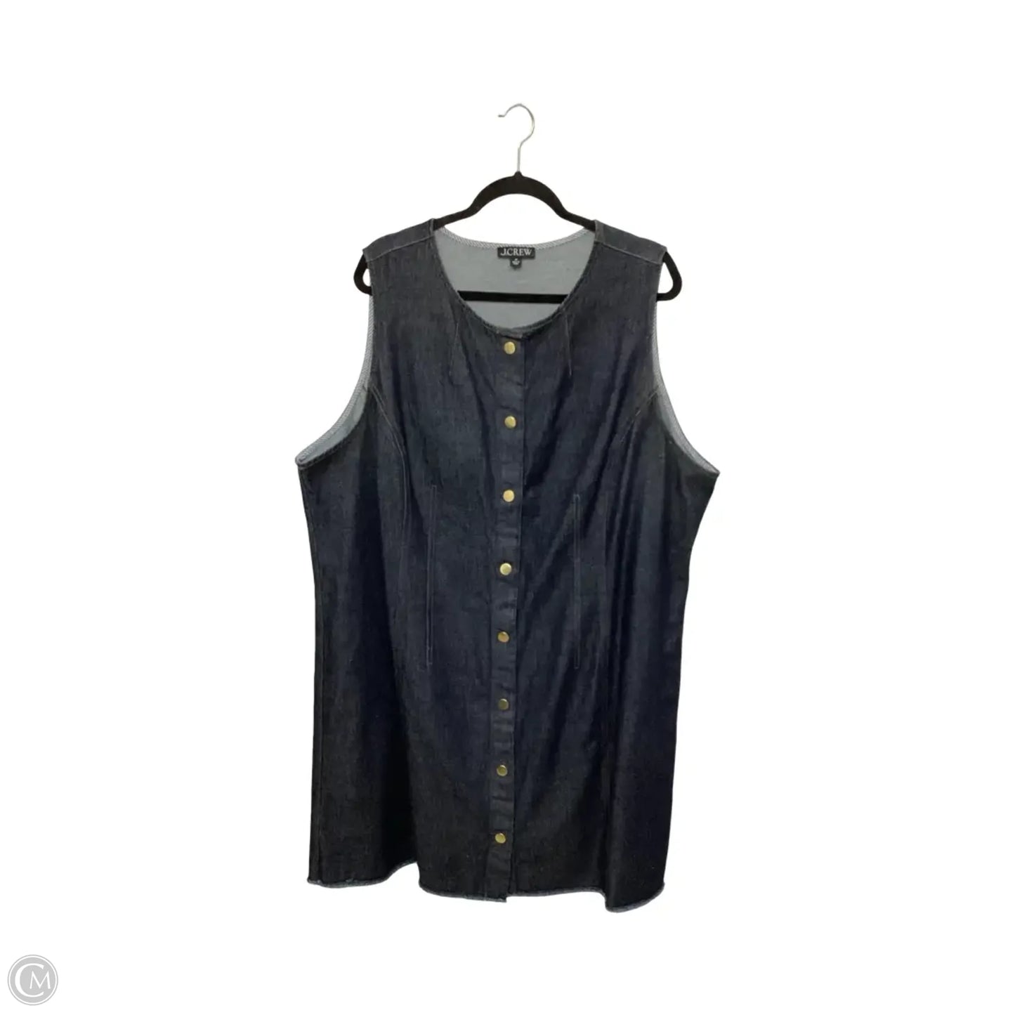 Dress Casual Short By J. Crew In Blue Denim, Size: 3x