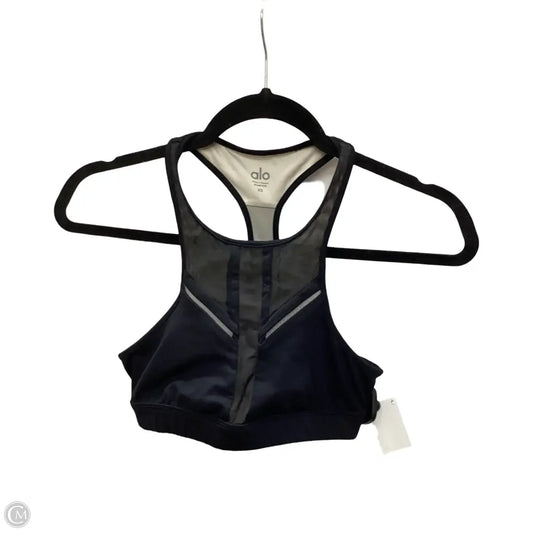 Athletic Bra By Alo In Black, Size: Xs