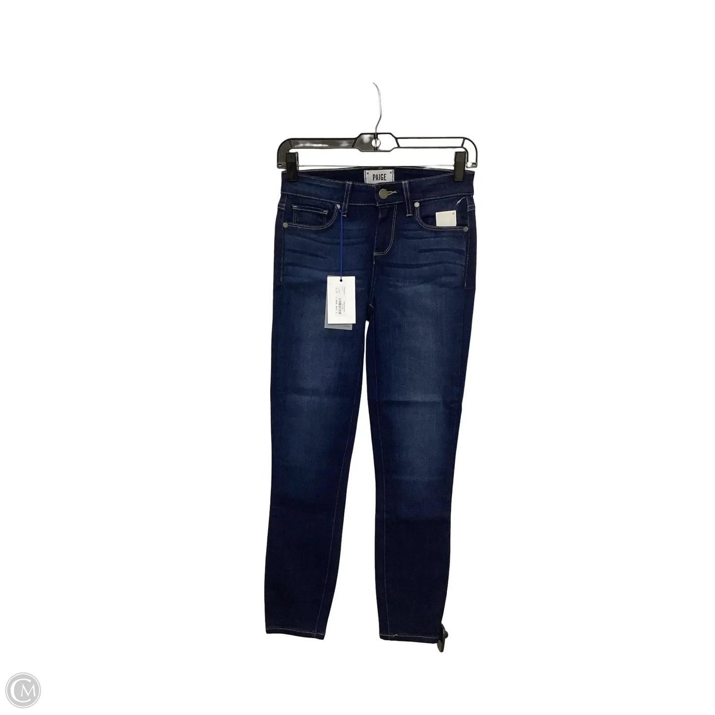 Jeans Skinny By Paige In Blue Denim, Size: 2