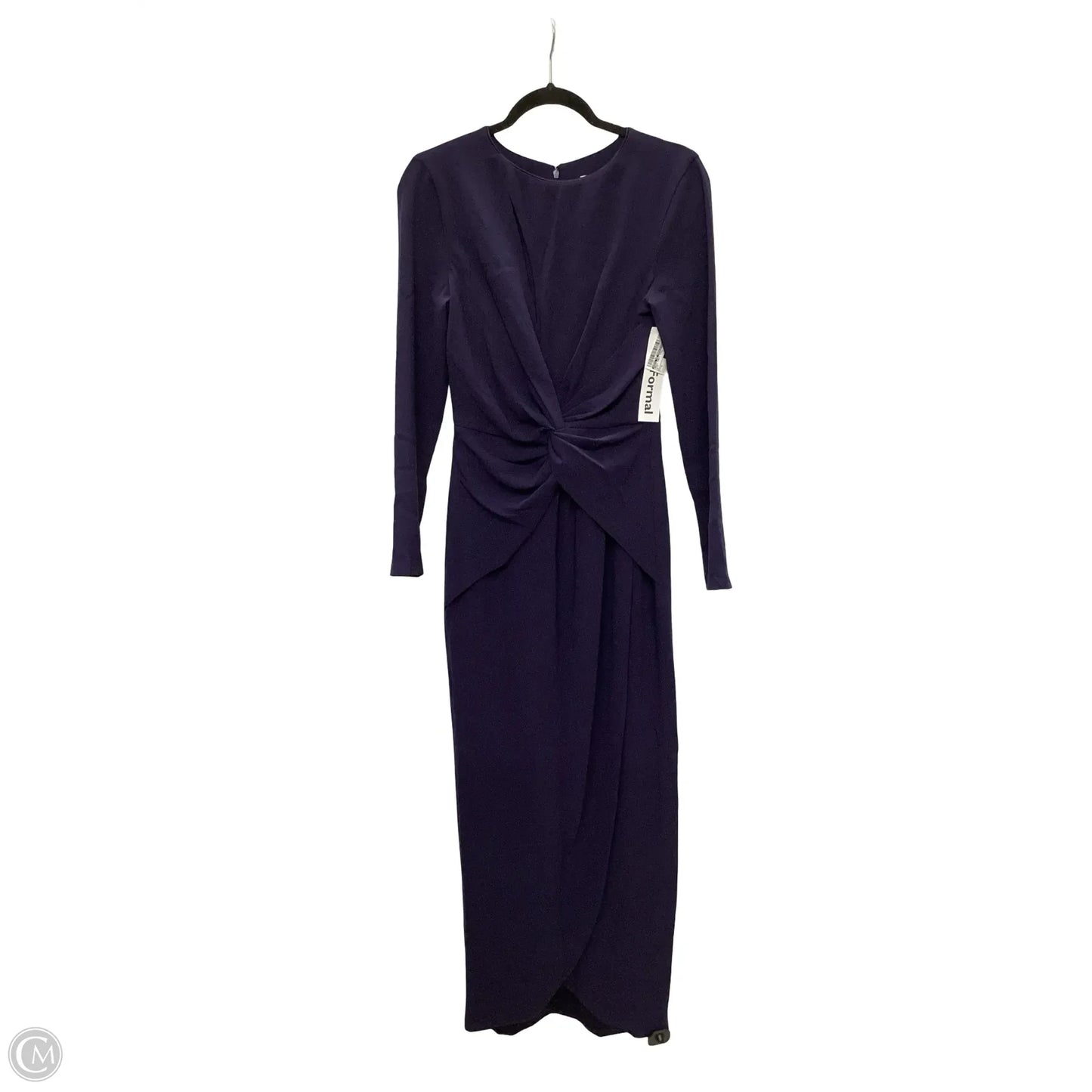 Dress Party Midi By Dress The Population In Blue, Size: S