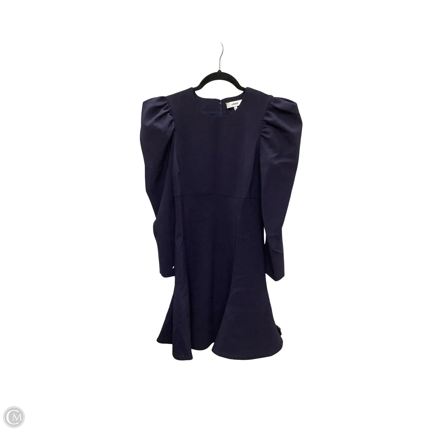Dress Party Midi By Clothes Mentor In Navy, Size: S