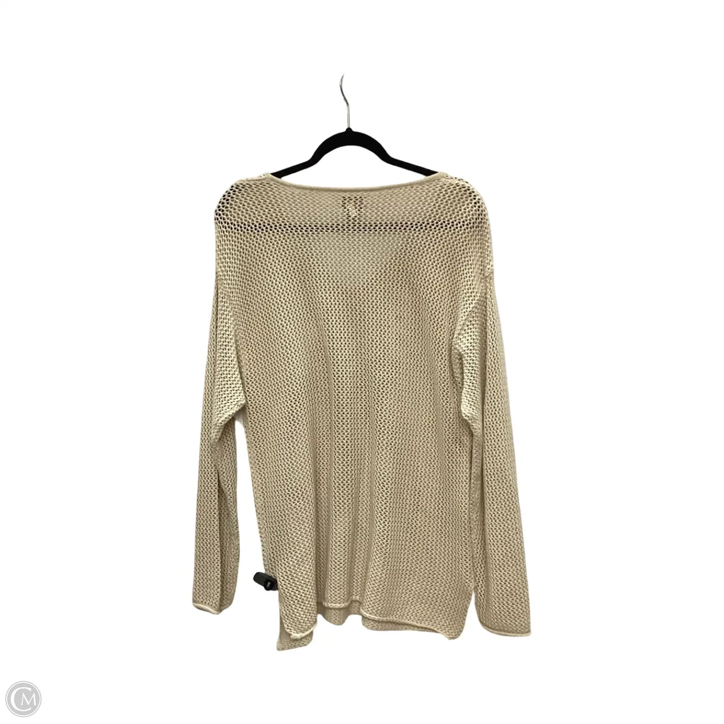 Sweater By Chicos In Tan, Size: 2