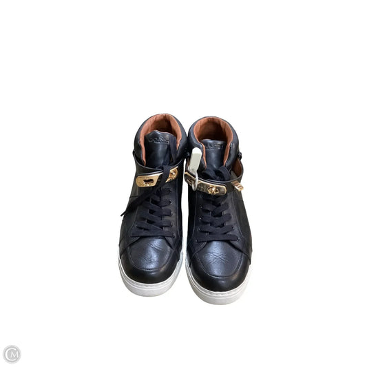 Shoes Designer By Coach In Black, Size: 10