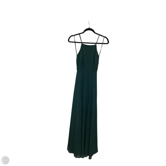 Dress Party Long By Lulus In Green, Size: S
