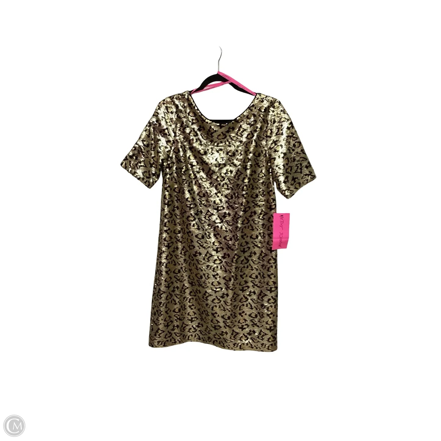 Dress Party Short By Betsey Johnson In Animal Print, Size: 10