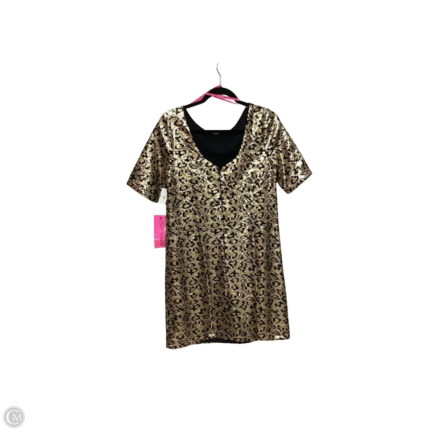 Dress Party Short By Betsey Johnson In Animal Print, Size: 10