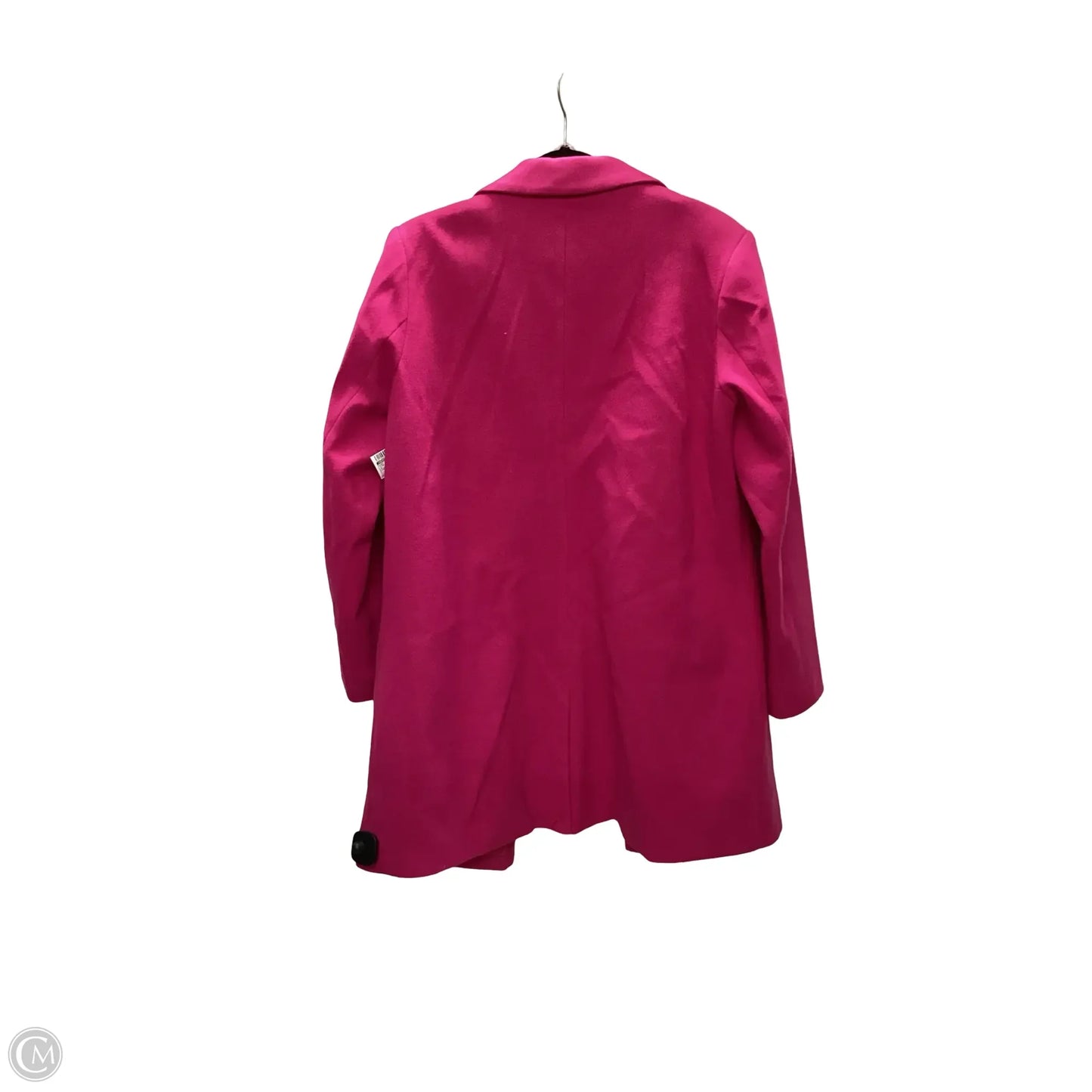 Coat Wool By Andree By Unit In Pink, Size: M