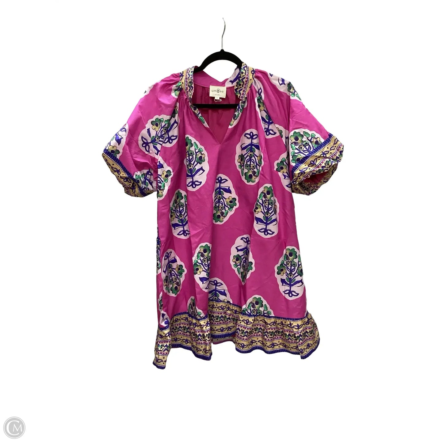 Dress Casual Short By Umgee In Floral Print, Size: S