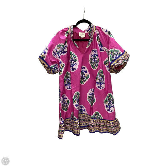 Dress Casual Short By Umgee In Floral Print, Size: S