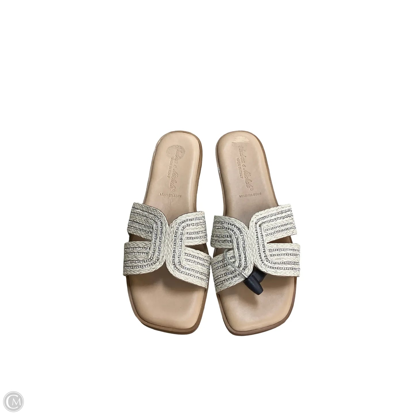 Sandals Flats By Clothes Mentor In Tan, Size: 9