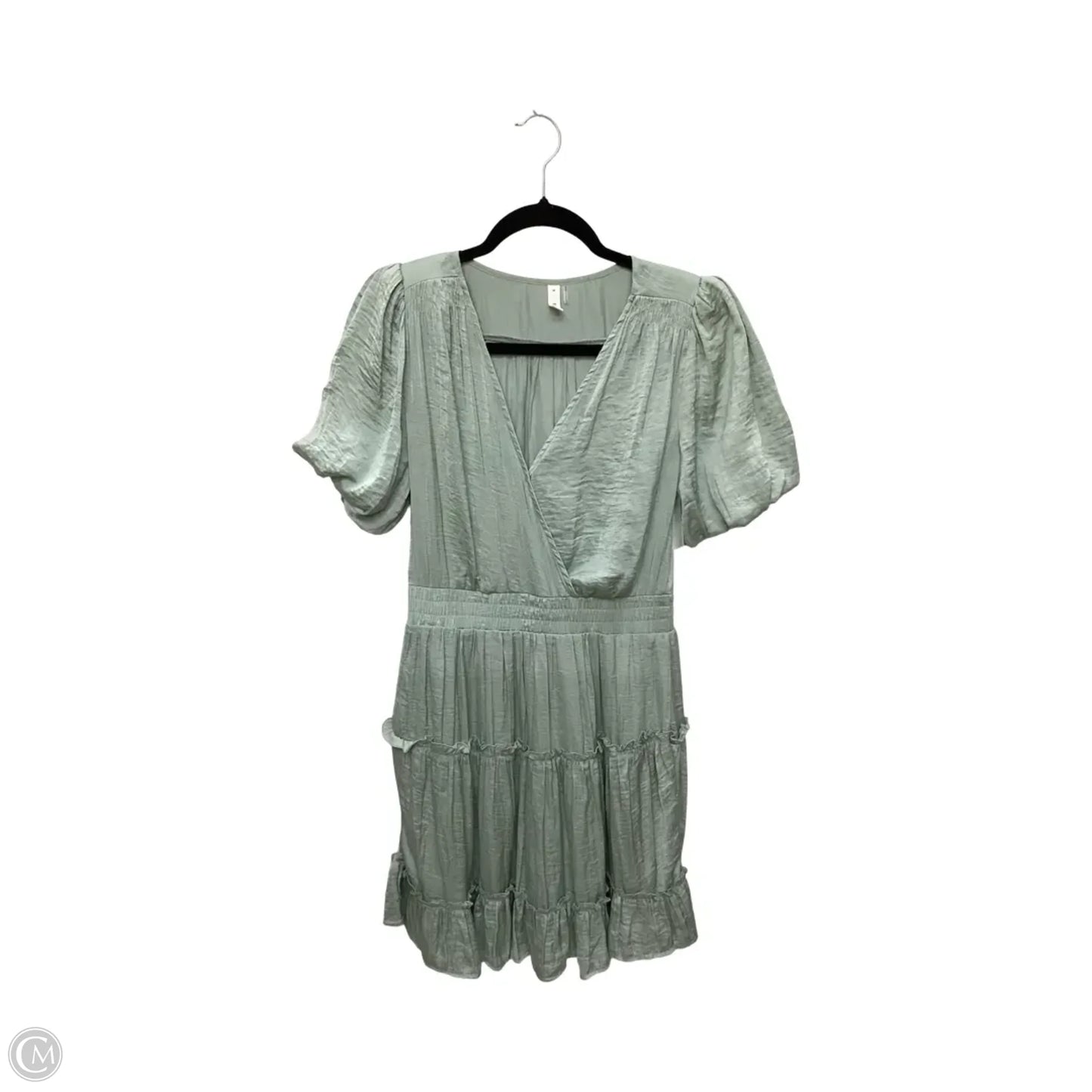 Dress Casual Short By Glam In Green, Size: M