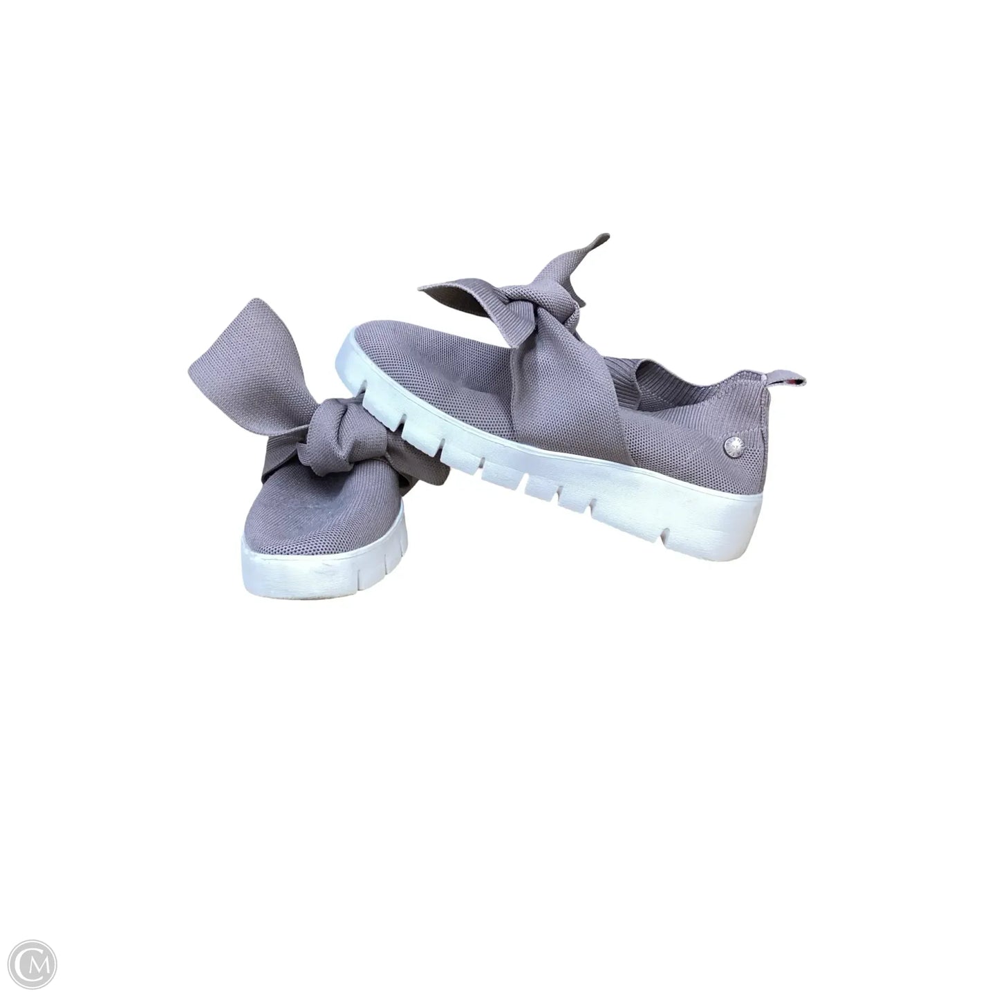Shoes Sneakers By Bernie Mev In Grey, Size: 7.5