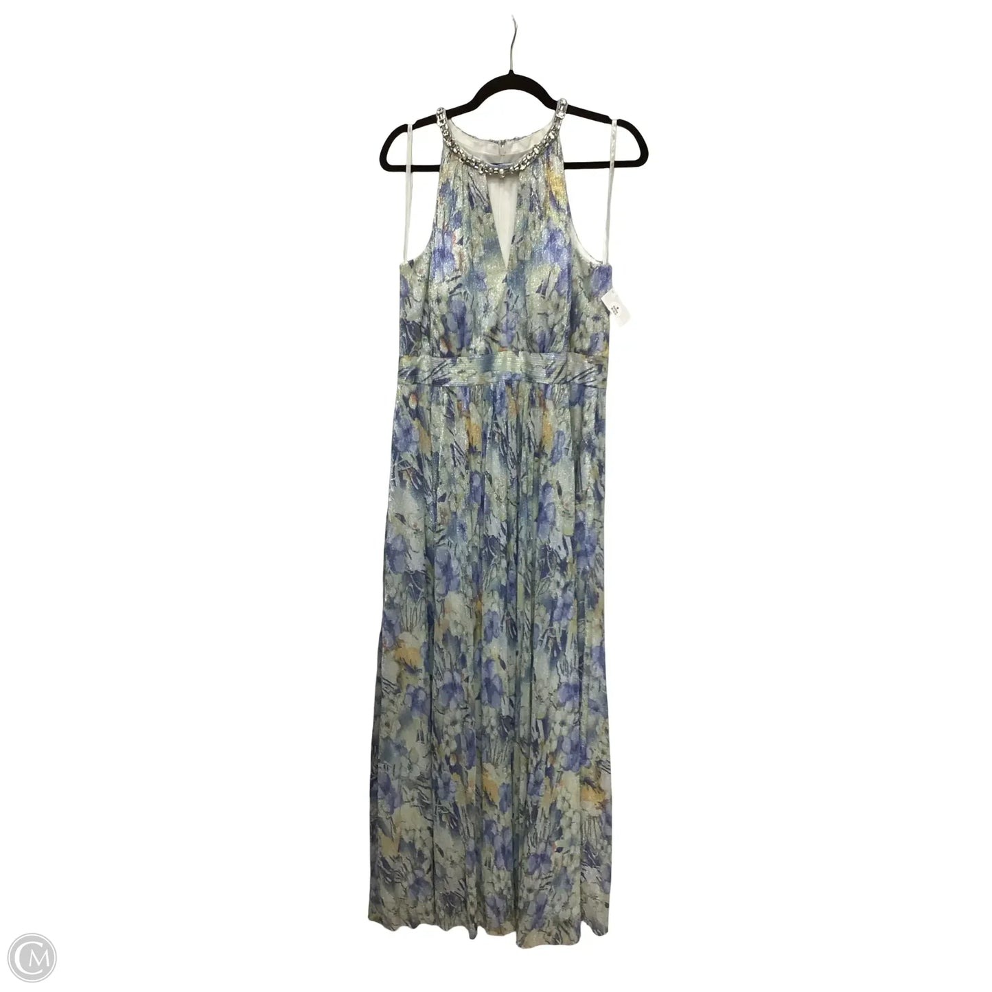Dress Party Long By Eliza J In Blue, Size: 16