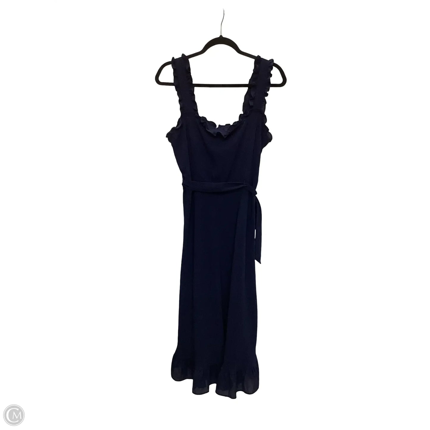 Dress Casual Midi By Dkny In Navy, Size: 10