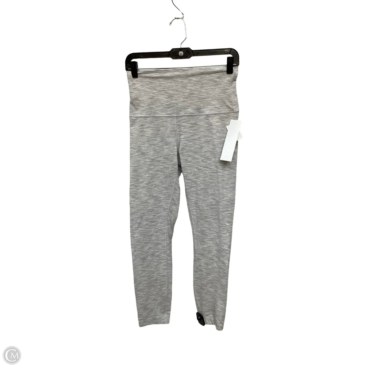 Athletic Leggings By Lululemon In Grey, Size: 8
