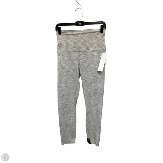 Athletic Leggings By Lululemon In Grey, Size: 8