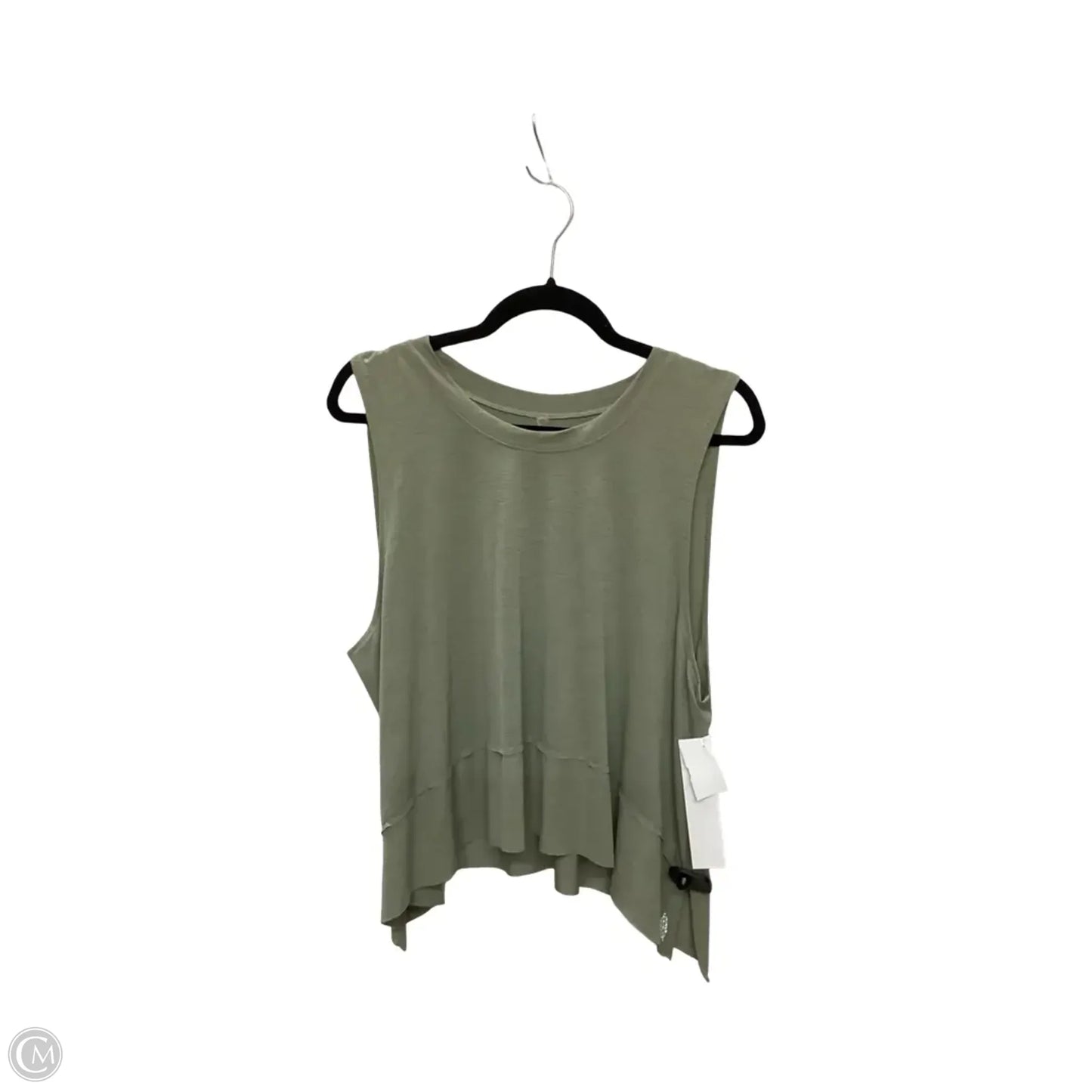 Athletic Tank Top By Free People In Green, Size: L