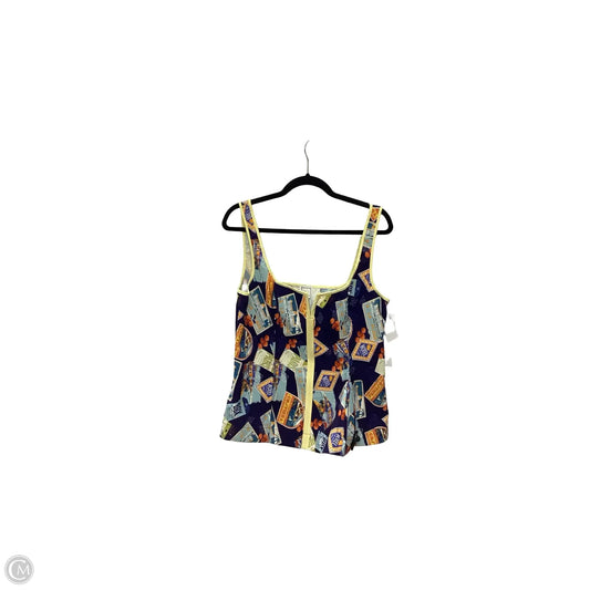 Blouse Sleeveless By Maeve In Multi-colored, Size: L