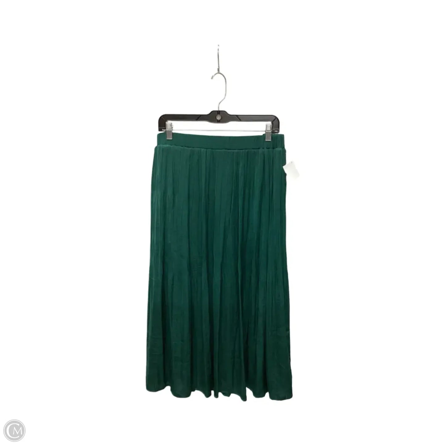 Skirt Midi By She + Sky In Green, Size: L