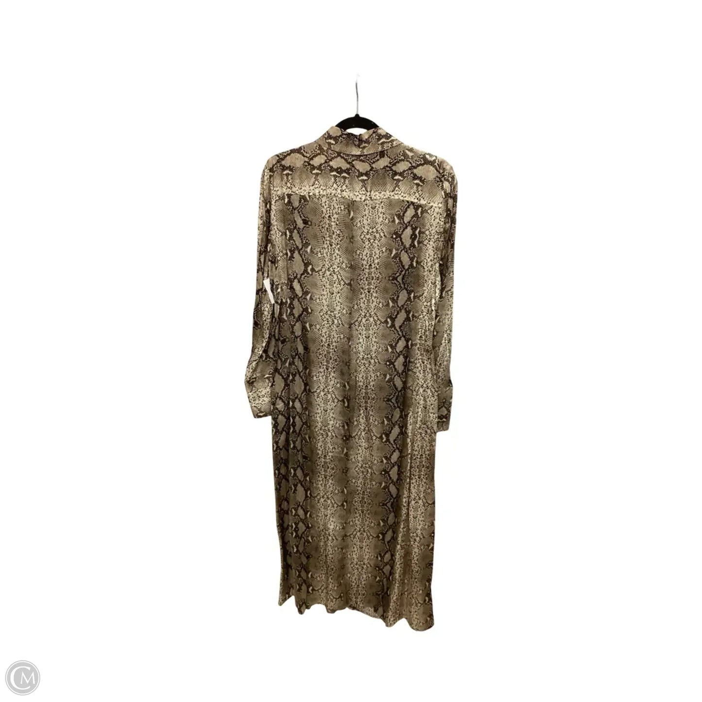 Dress Casual Maxi By Mng In Animal Print, Size: M
