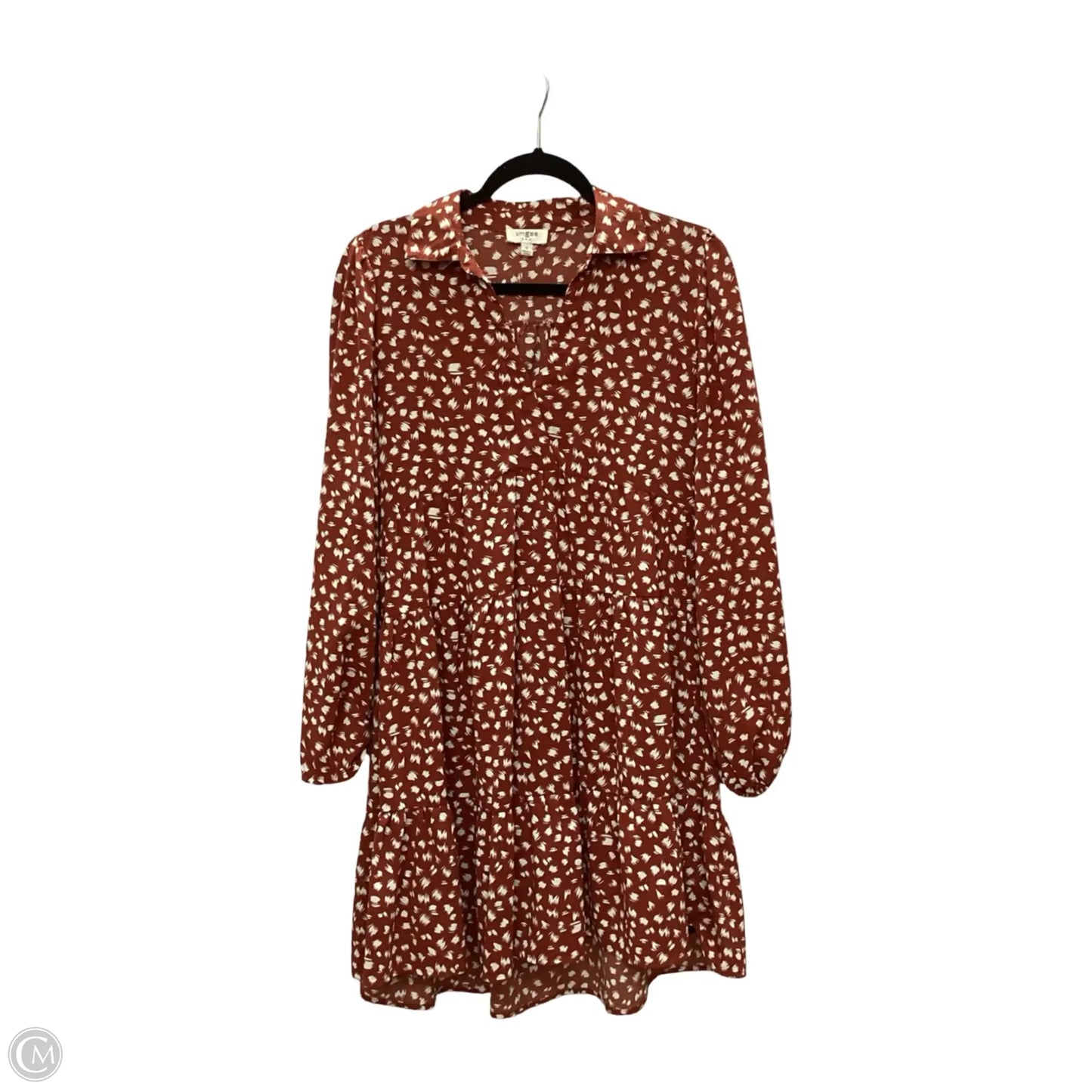 Dress Casual Short By Umgee In Red & White, Size: S