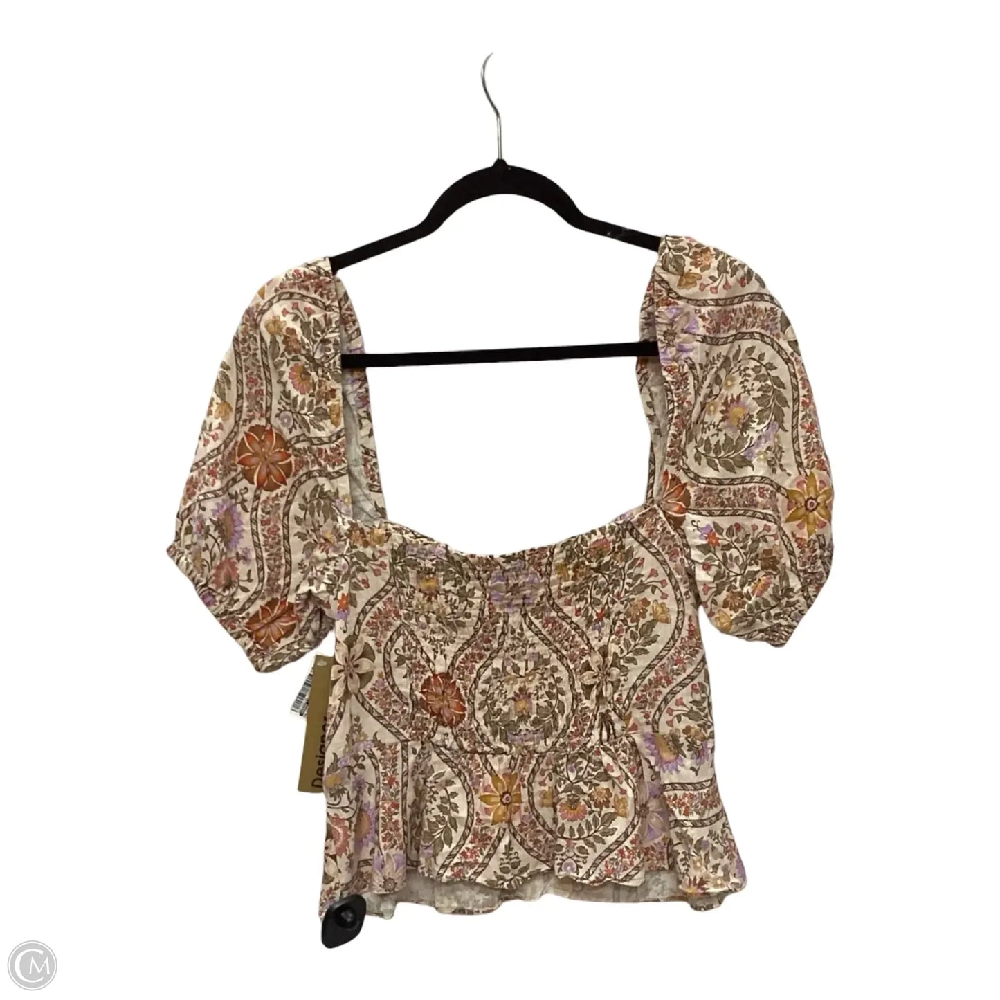 Blouse Designer By Derek Lam In Floral Print, Size: 0