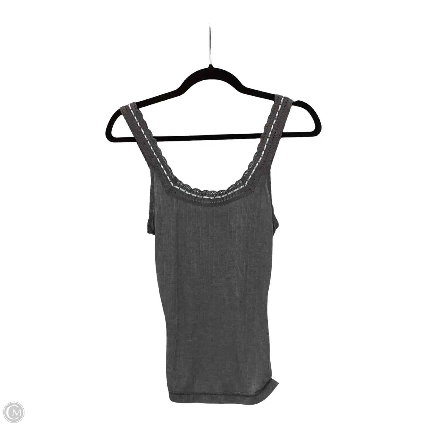 Tank Top By Free People In Grey, Size: M