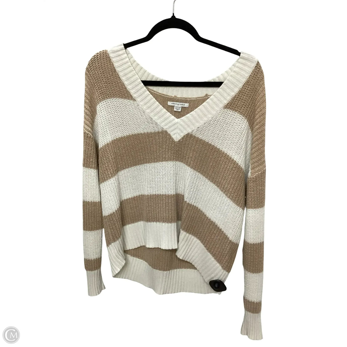 Sweater By American Eagle In Striped Pattern, Size: Xs