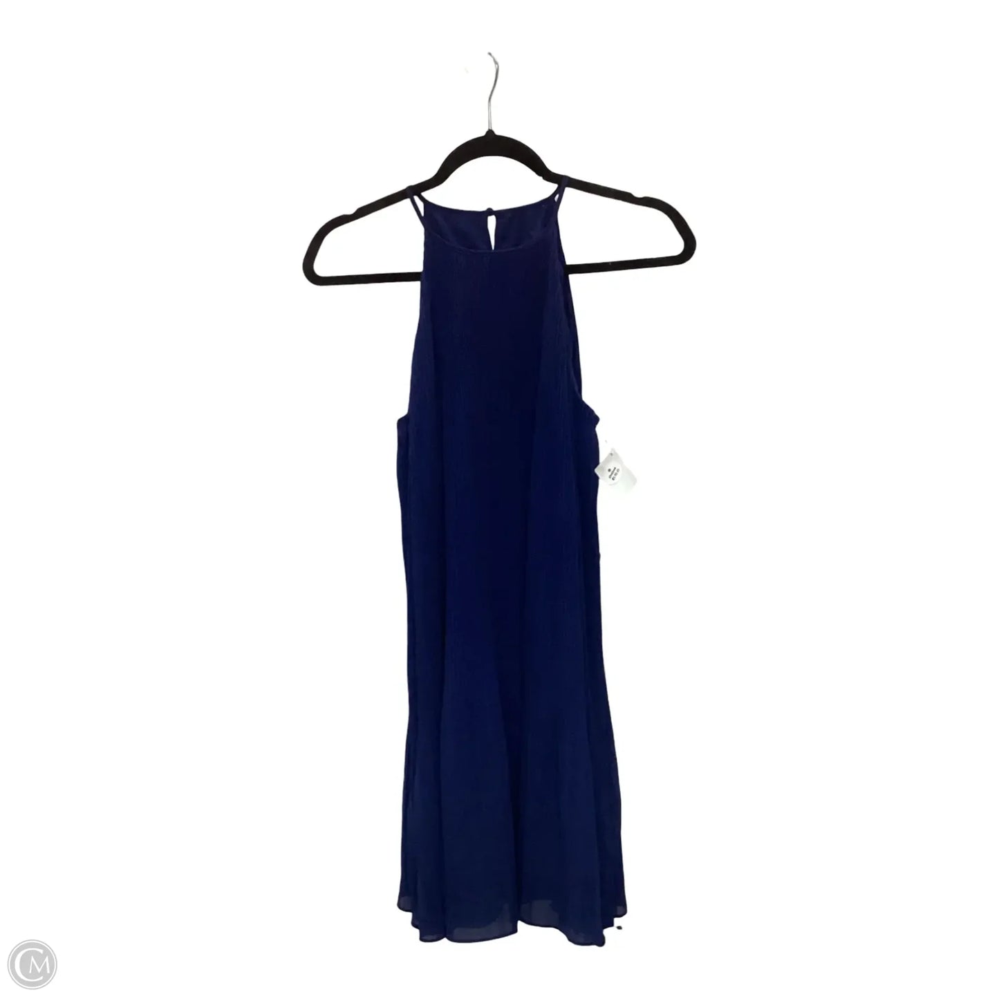 Dress Casual Short By Fabrik In Navy, Size: M