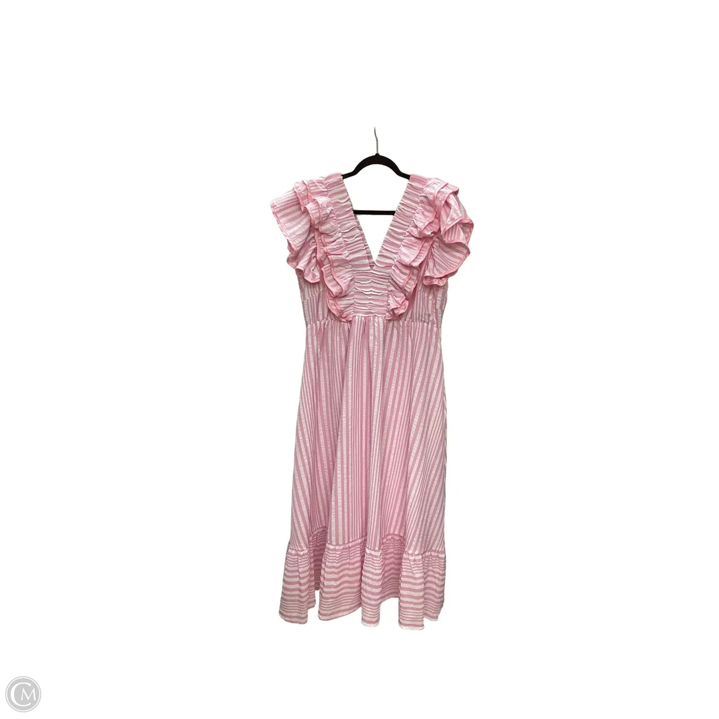 Dress Casual Maxi By Umgee In Striped Pattern, Size: 2x
