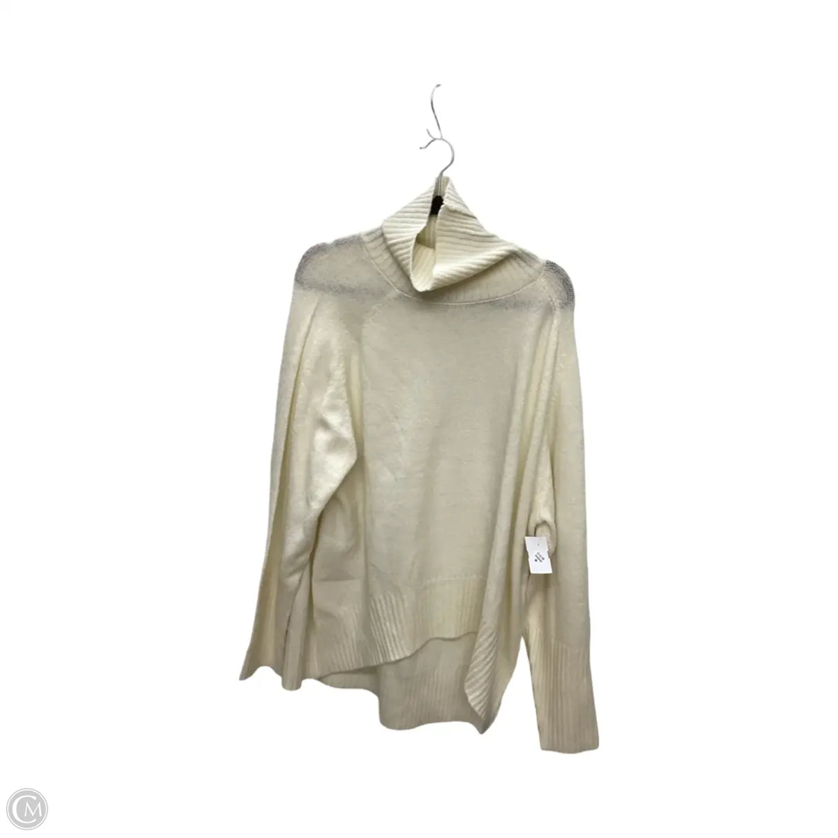Sweater By Double Zero In Cream, Size: L
