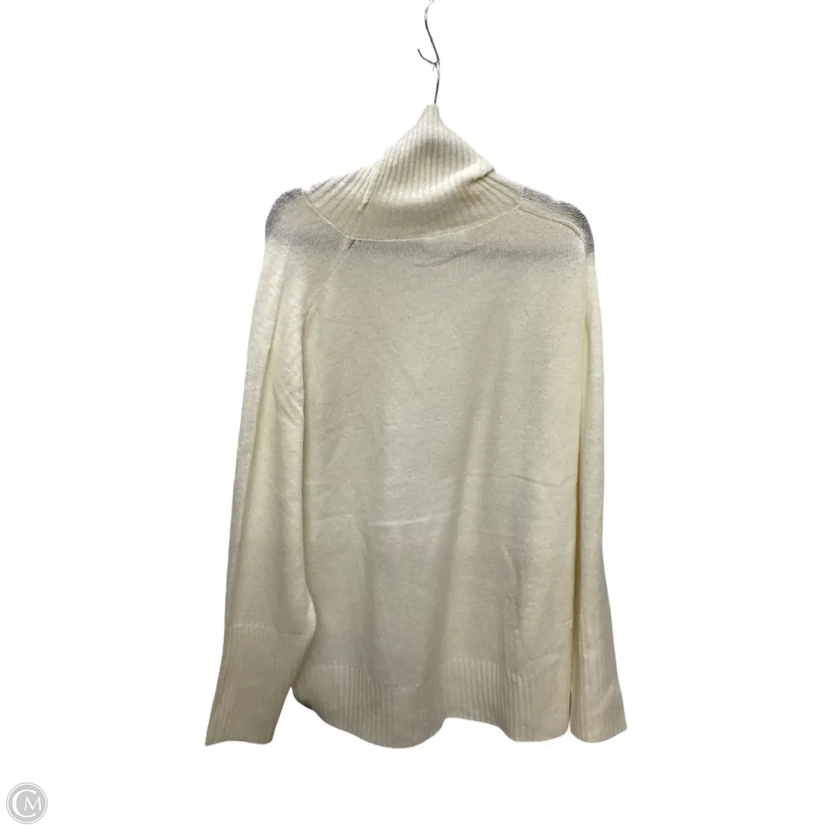 Sweater By Double Zero In Cream, Size: L