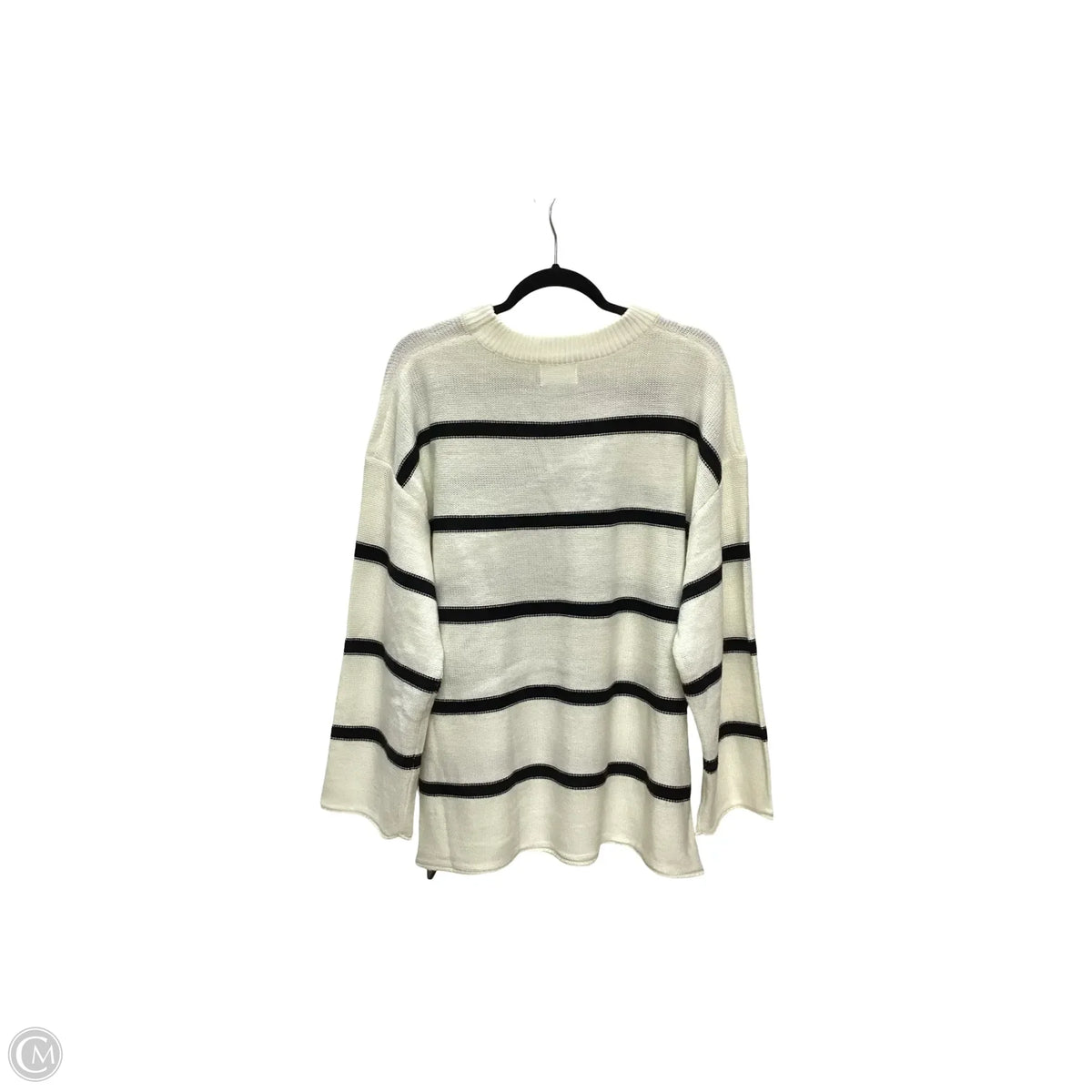 Sweater By Andree By Unit In Striped Pattern, Size: 2x