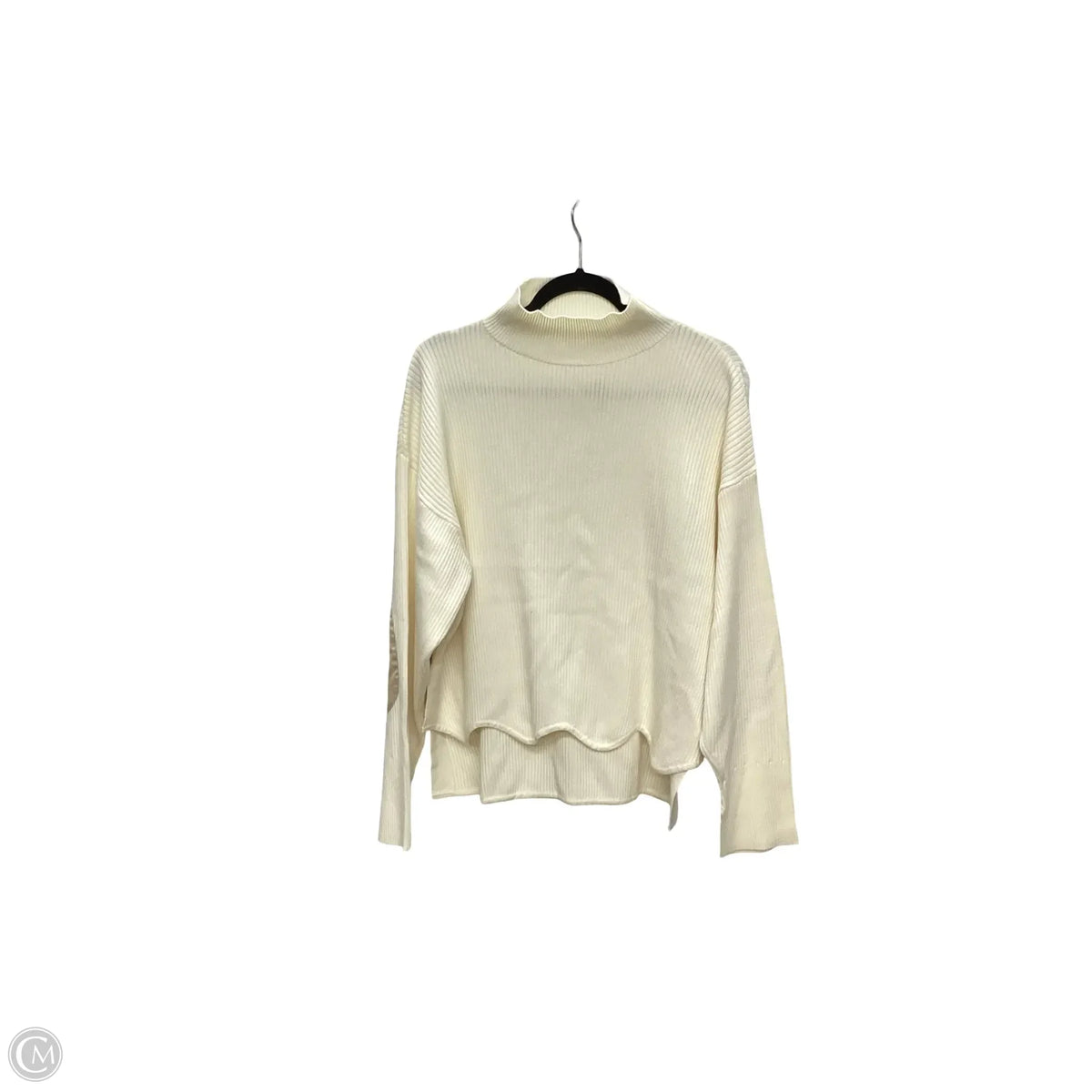 Sweater By Oddi In Cream, Size: 1x