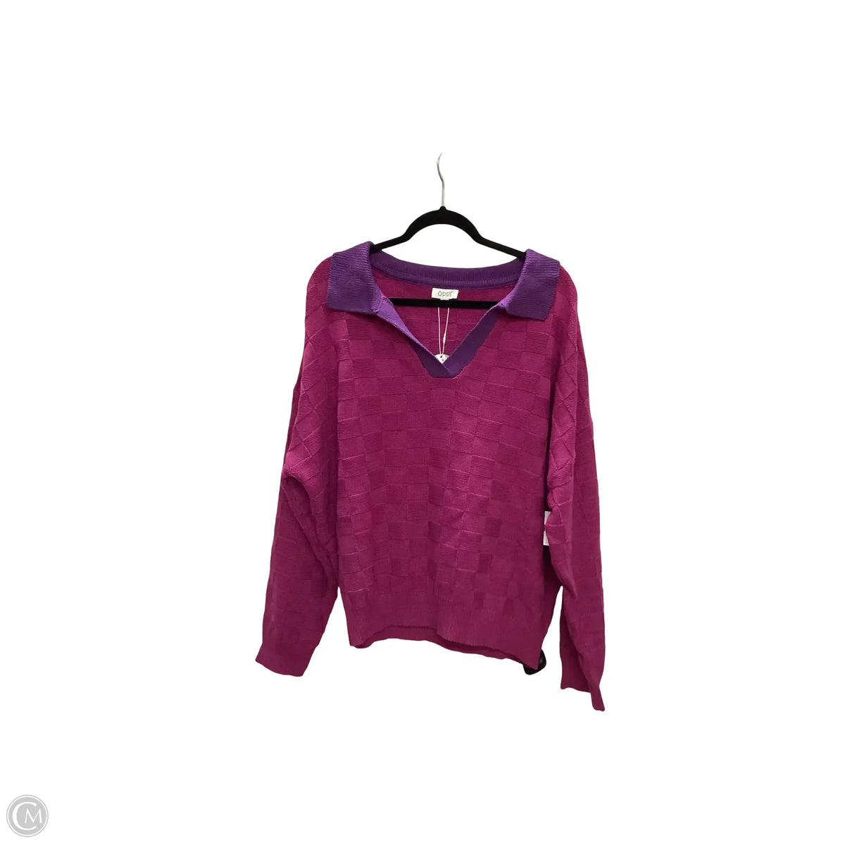 Sweater By Oddi In Purple, Size: 2x