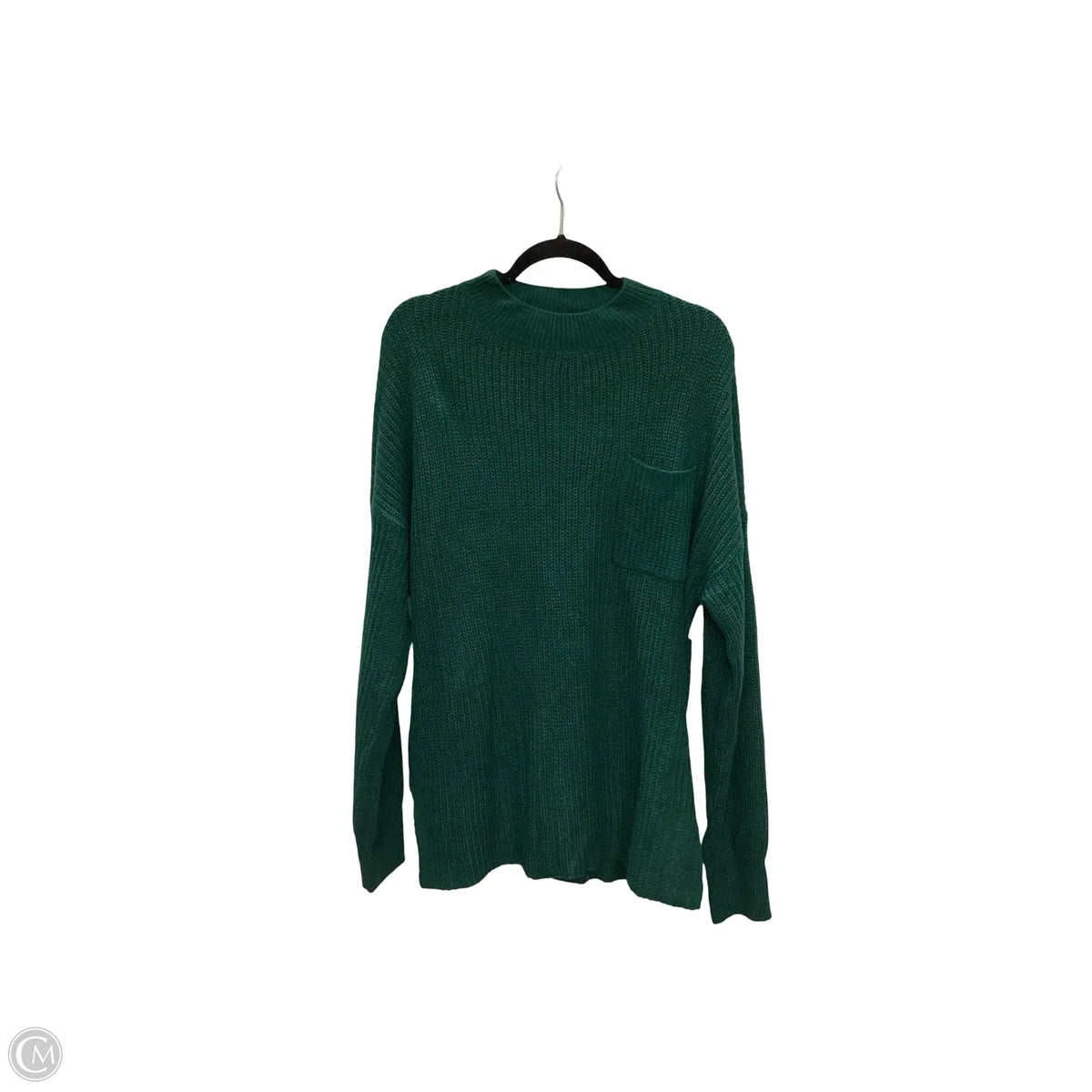 Sweater By Haptics In Green, Size: 1x