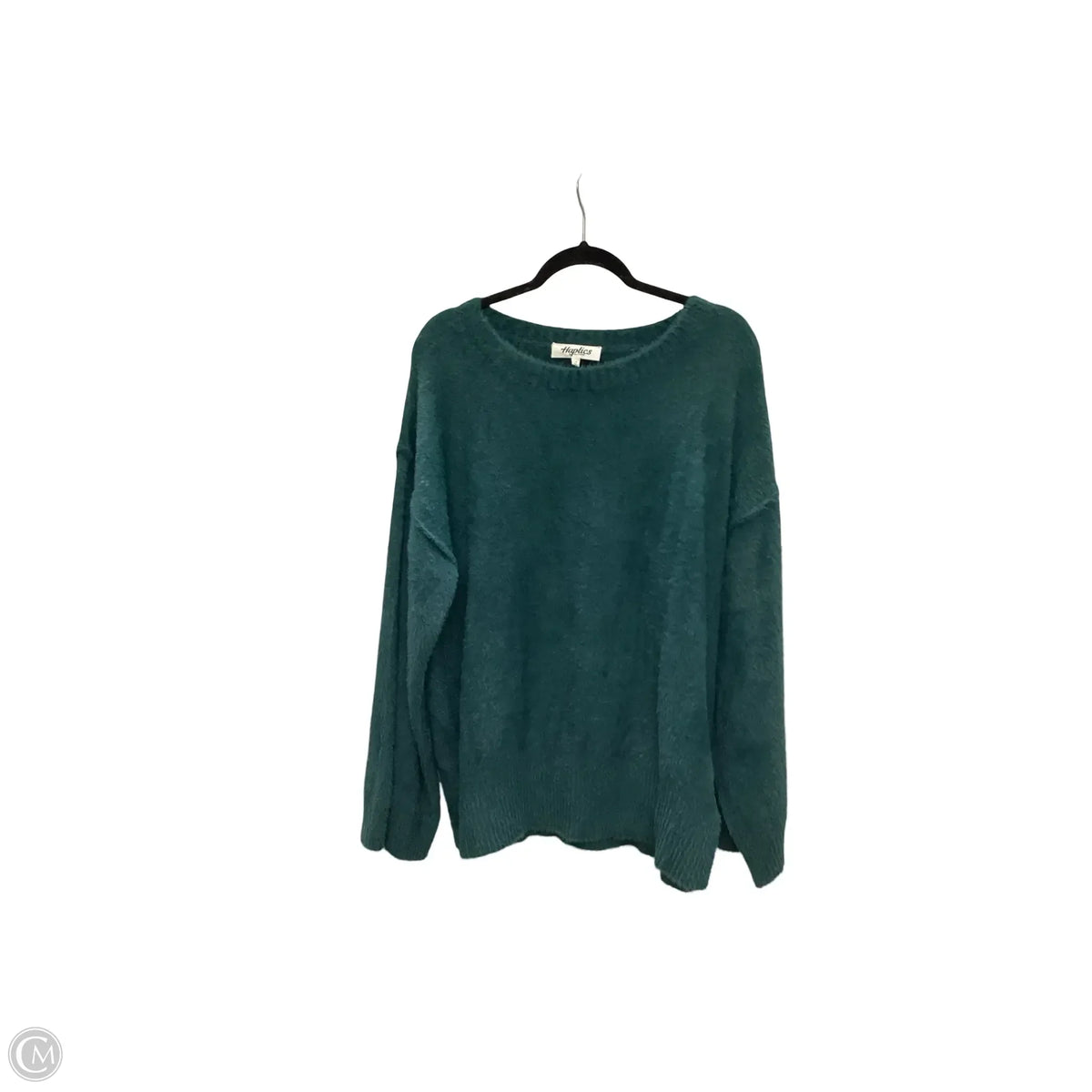 Sweater By Haptics In Green, Size: 1x