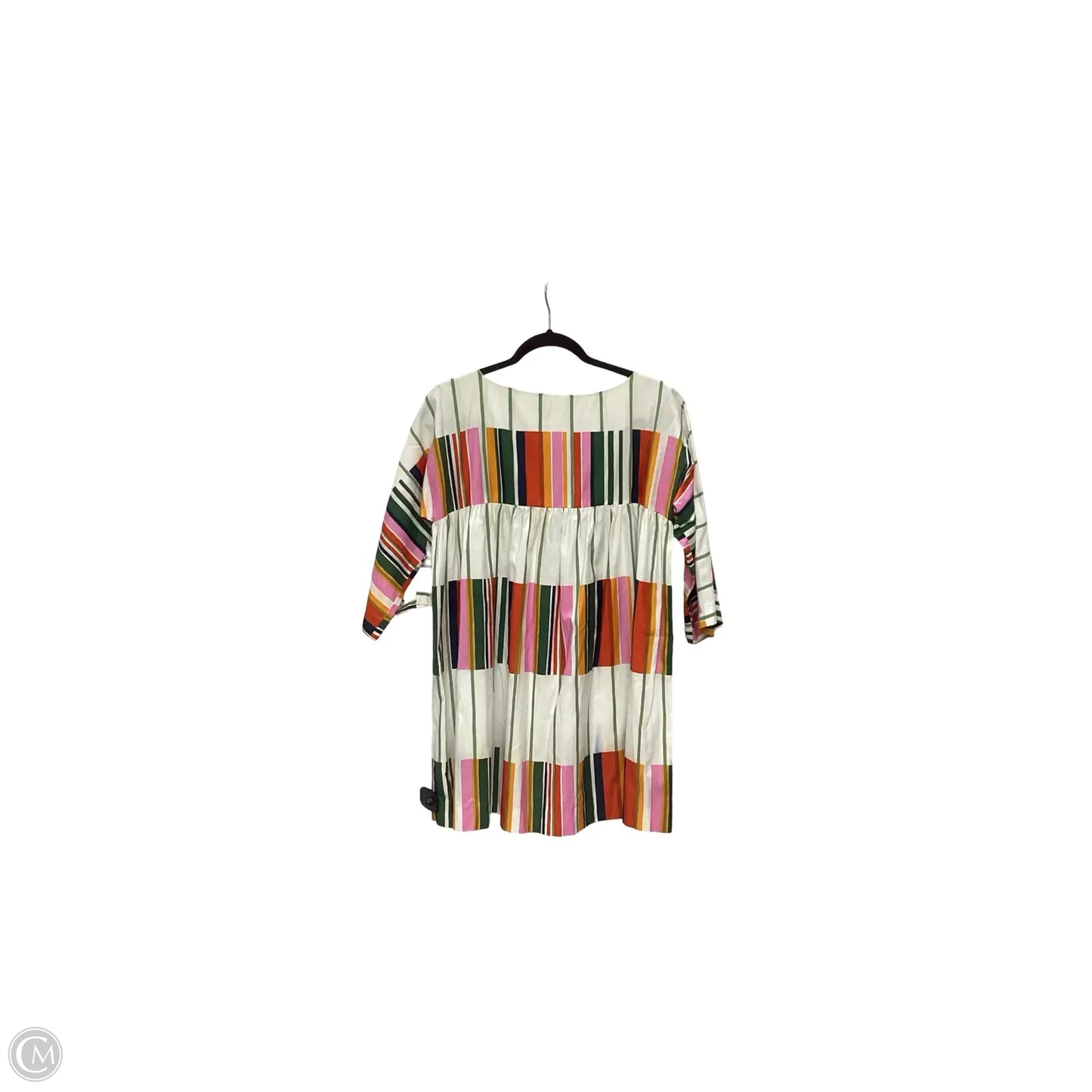 Dress Casual Short By Marimekko In Striped Pattern, Size: M
