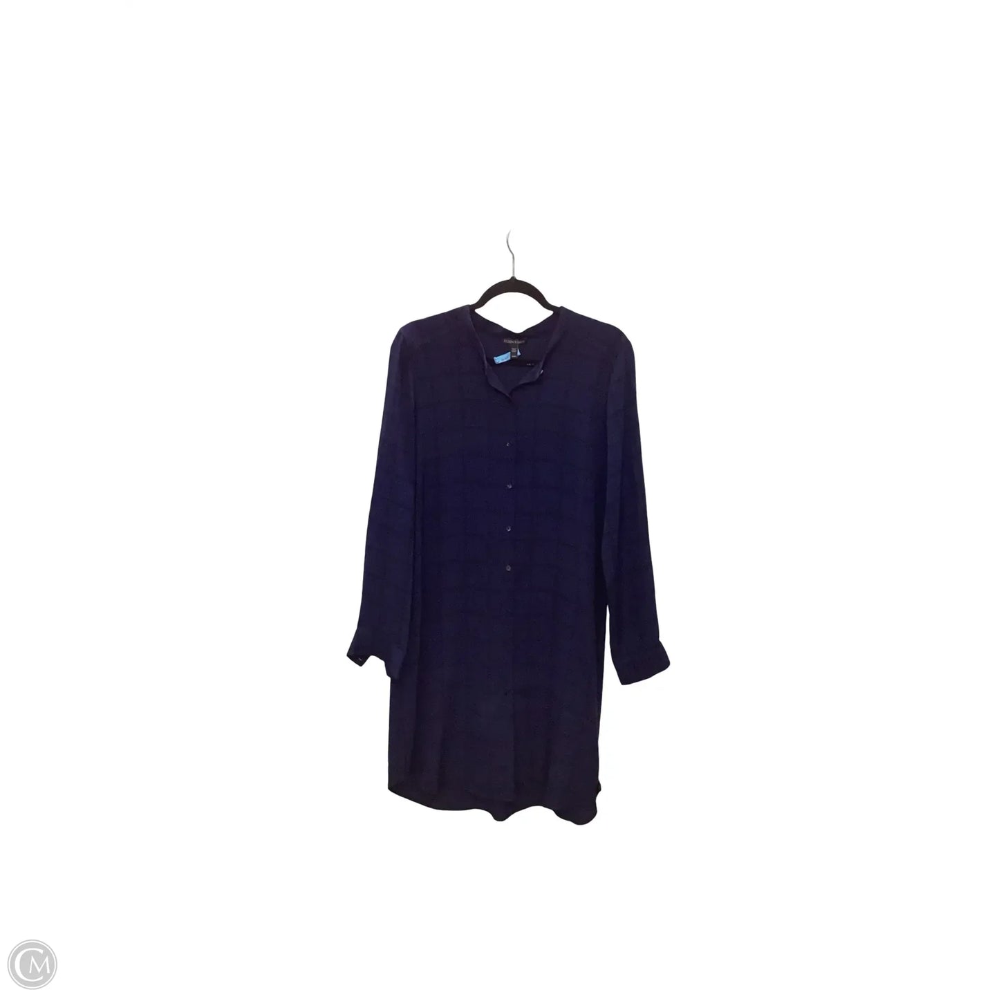 Dress Casual Short By Eileen Fisher In Blue, Size: M