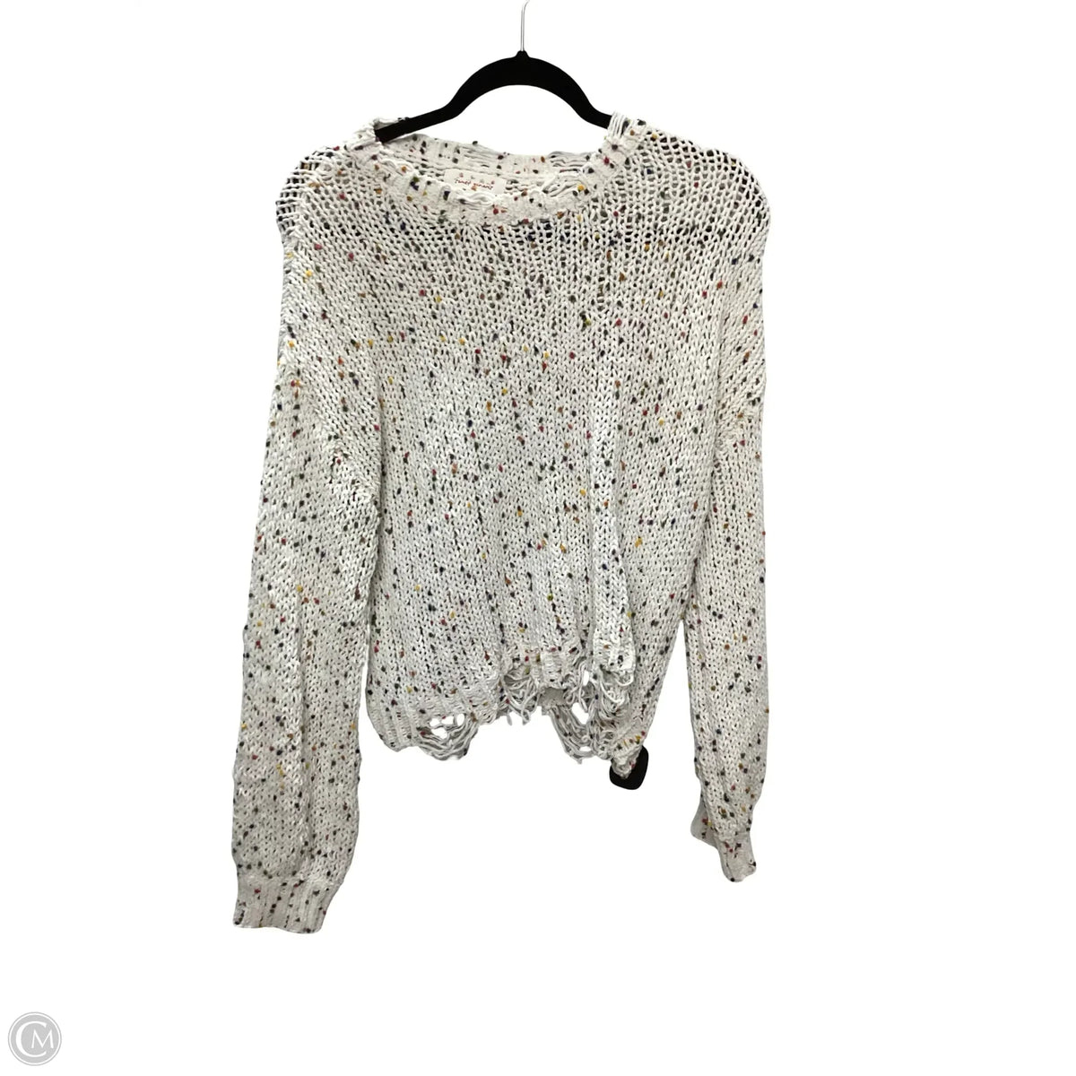Sweater By Clothes Mentor In White, Size: S