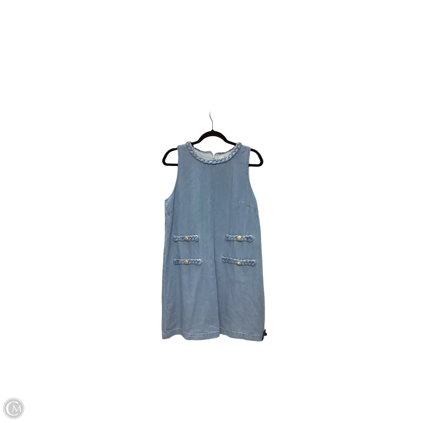 Dress Casual Short By Entro In Blue Denim, Size: M