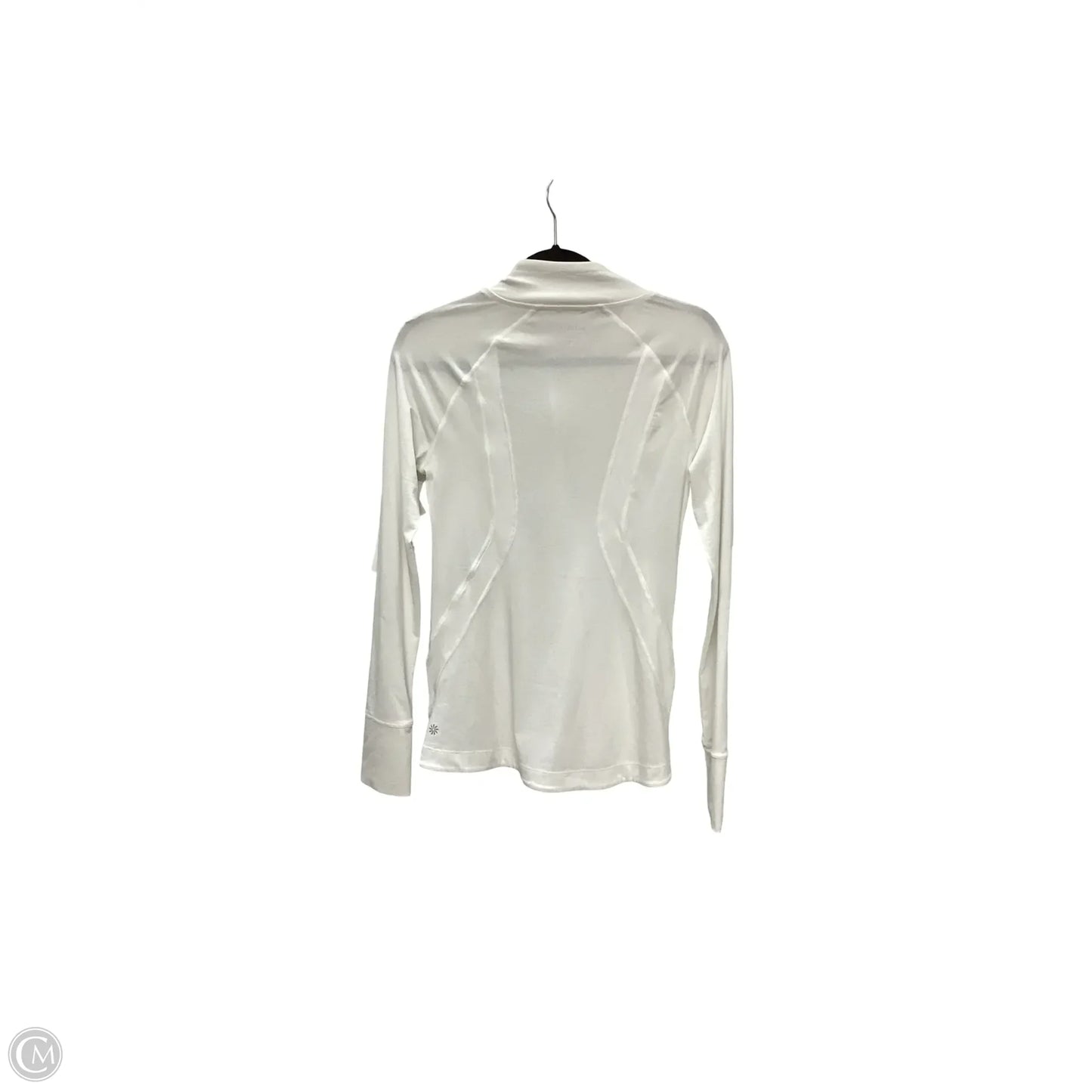 Athletic Jacket By Athleta In White, Size: S