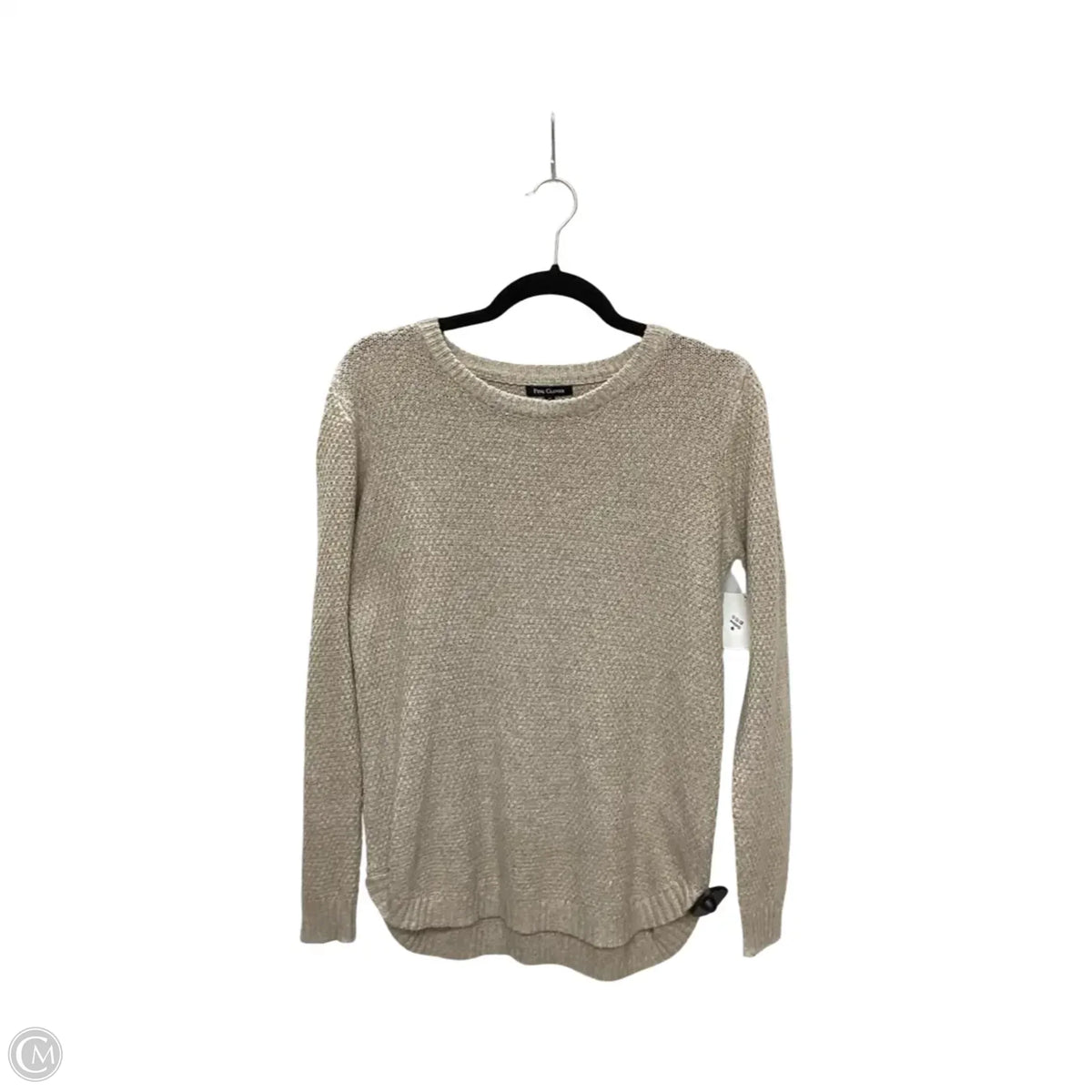 Sweater By Pink Clover In Tan, Size: M