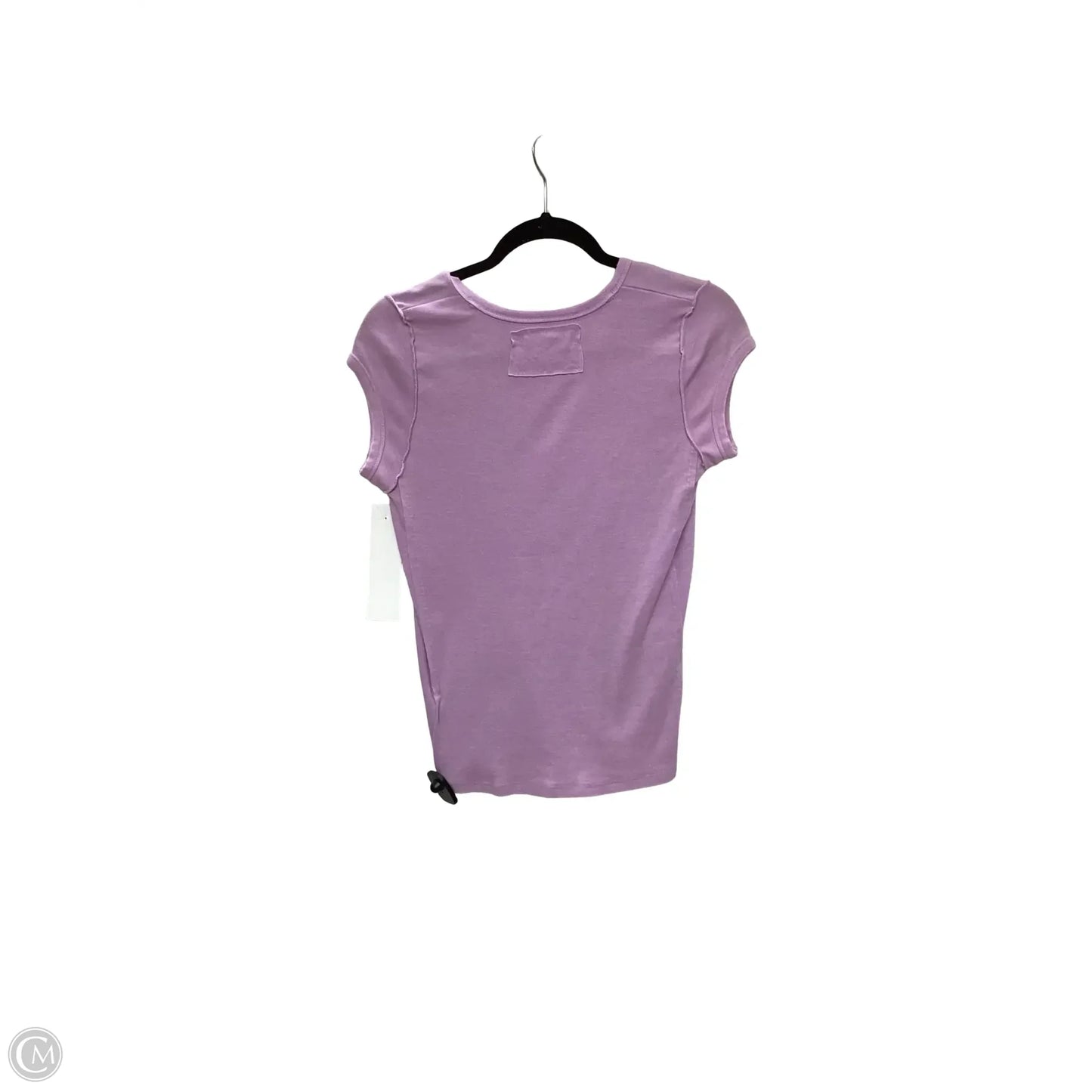 Top Short Sleeve Basic By Free People In Purple, Size: S