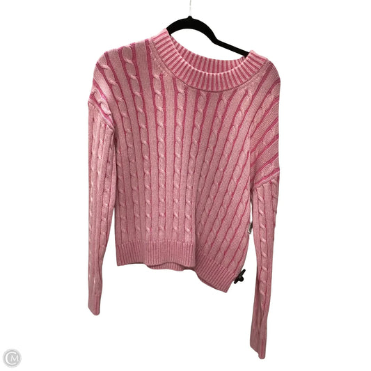 Sweater By Gap In Pink, Size: M