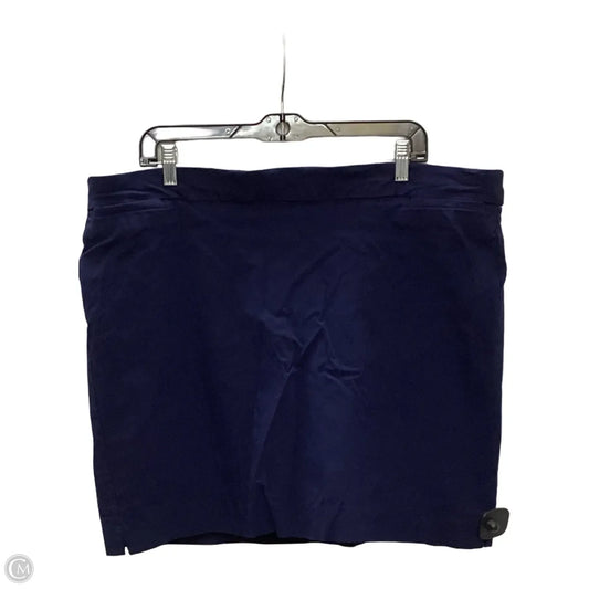 Skirt Mini & Short By Kim Rogers In Navy, Size: 22