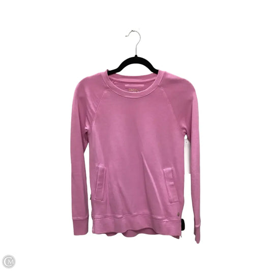 Sweatshirt Designer By Lilly Pulitzer In Pink, Size: Xxs